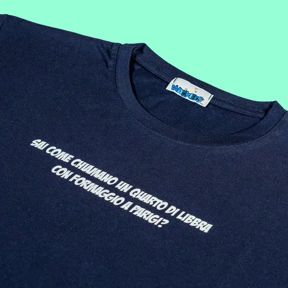 Sai come chiamano un quarto di libbra al formaggio a Parigi?